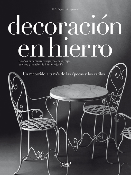 Title details for Decoración en hierro by Carlo Amedeo Reyneri di Lagnasco - Available